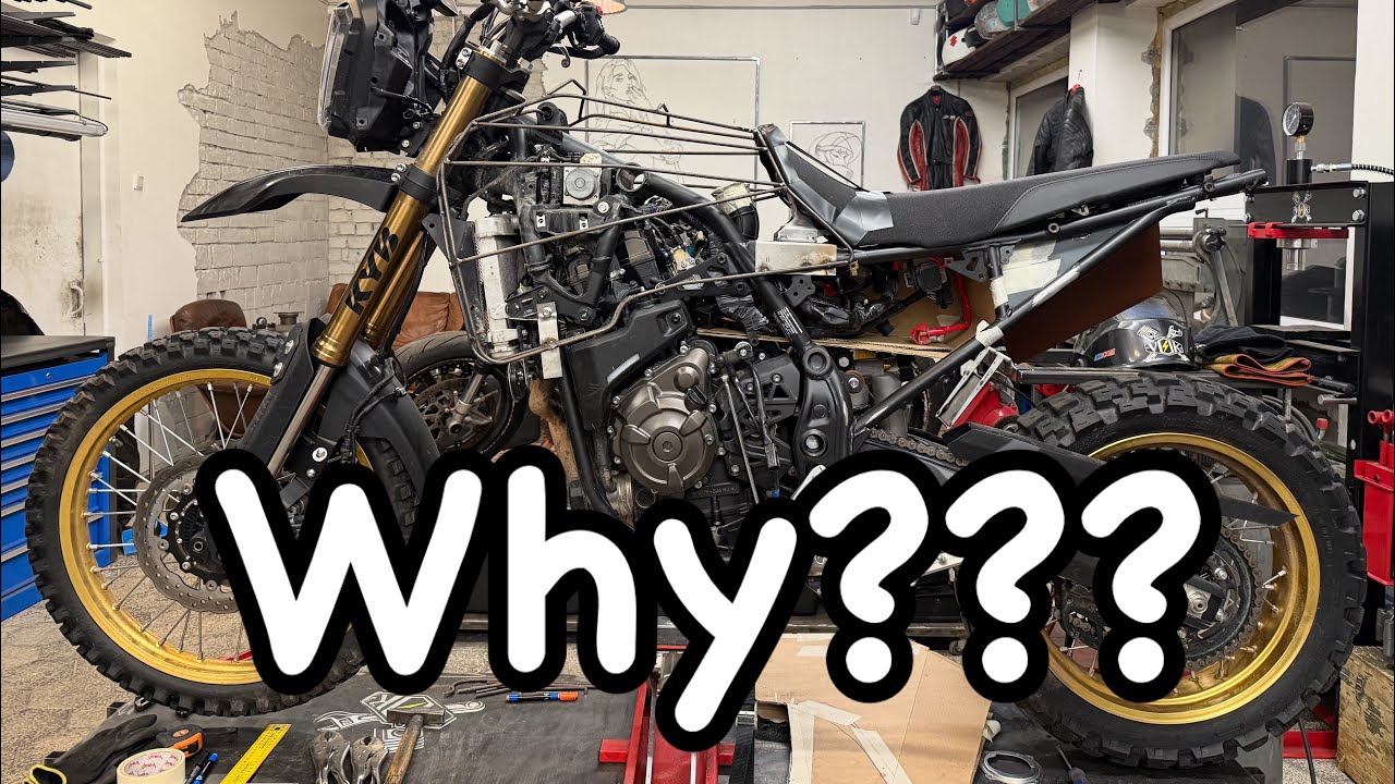 Why am I doing this?                                               Custom Yamaha Tenere 700 extreme