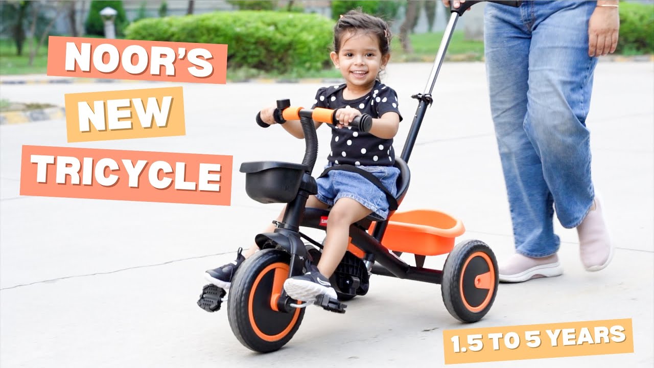 Meri beti Noor ki nayi Tricycle | LuvLap Elegant Lite Tricycle for Kids