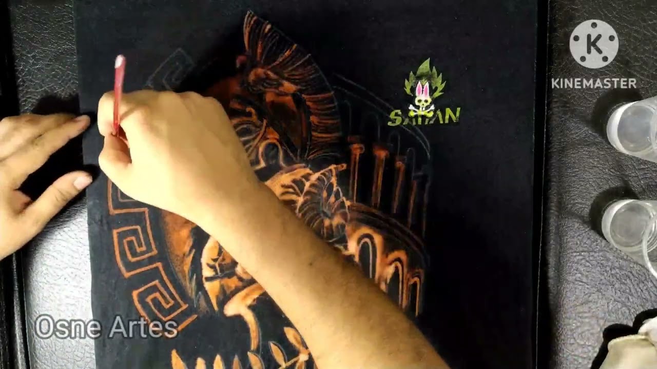 PINTANDO CON CLORO