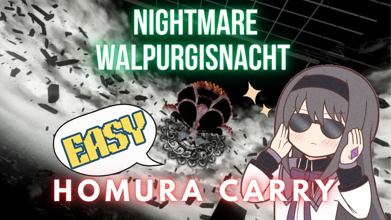 I BEAT NIGHTMARE WALPURGISNACHT (STAGECRAFT WITCH)!! 🔥 | Puella Magi Madoka Magica: Magia Exedra