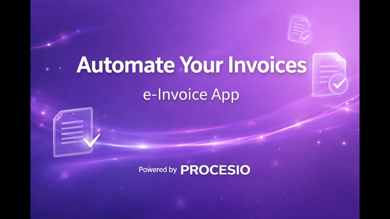 PROCESIO eInvoice App