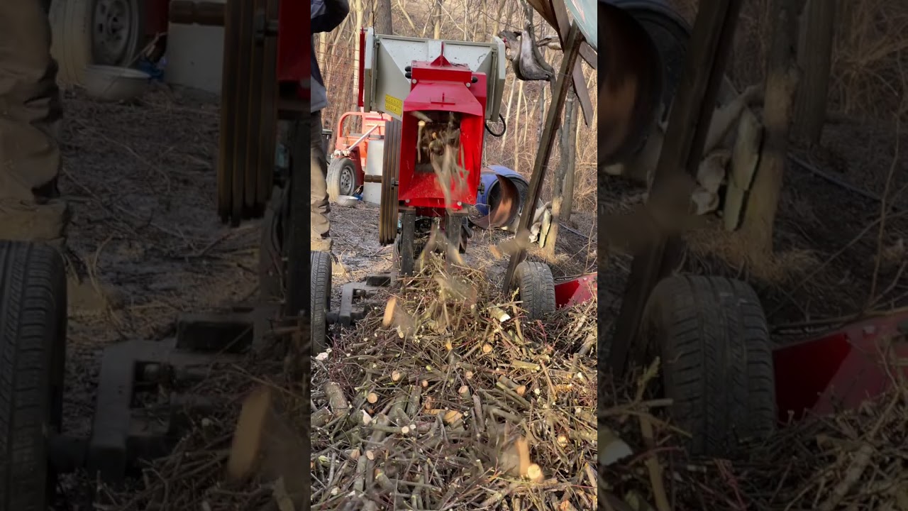 This Wood Chipper Is an Absolute BEAST – Fastest & Most Powerful!