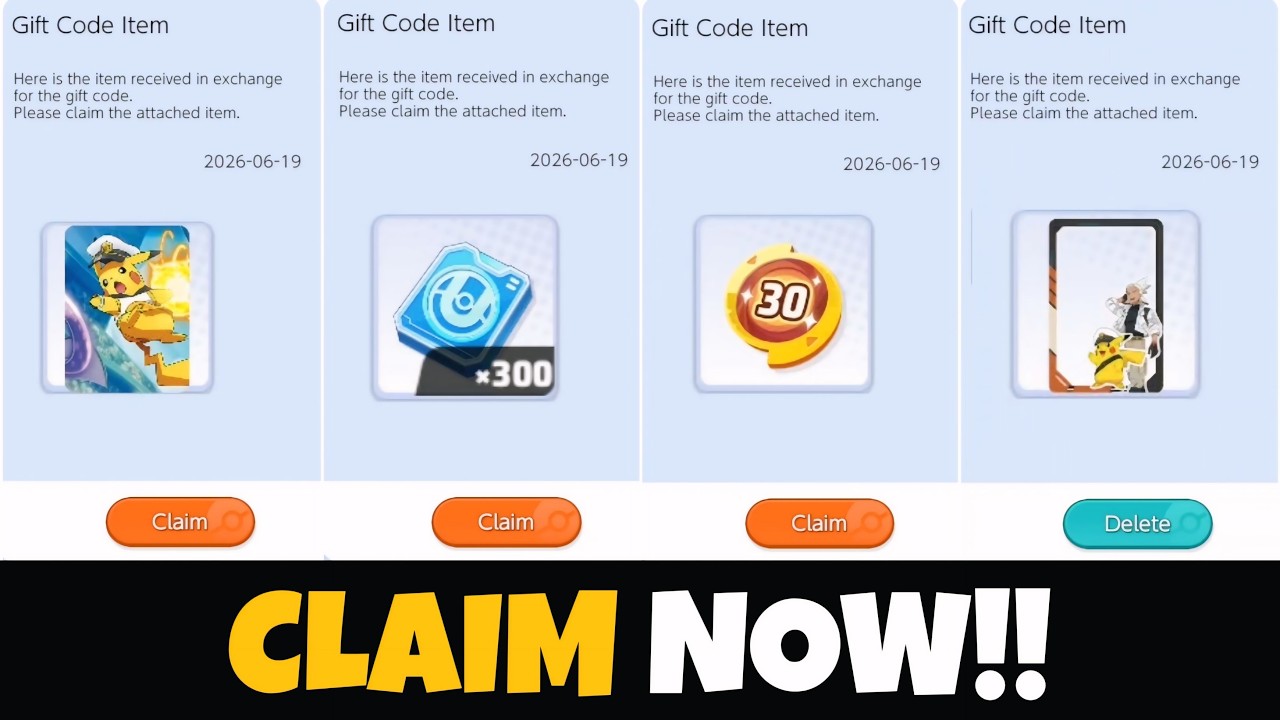 Claim all your Free Rewards from Anime Collaboration Quiz Event - Pok&eacute;mon Unite