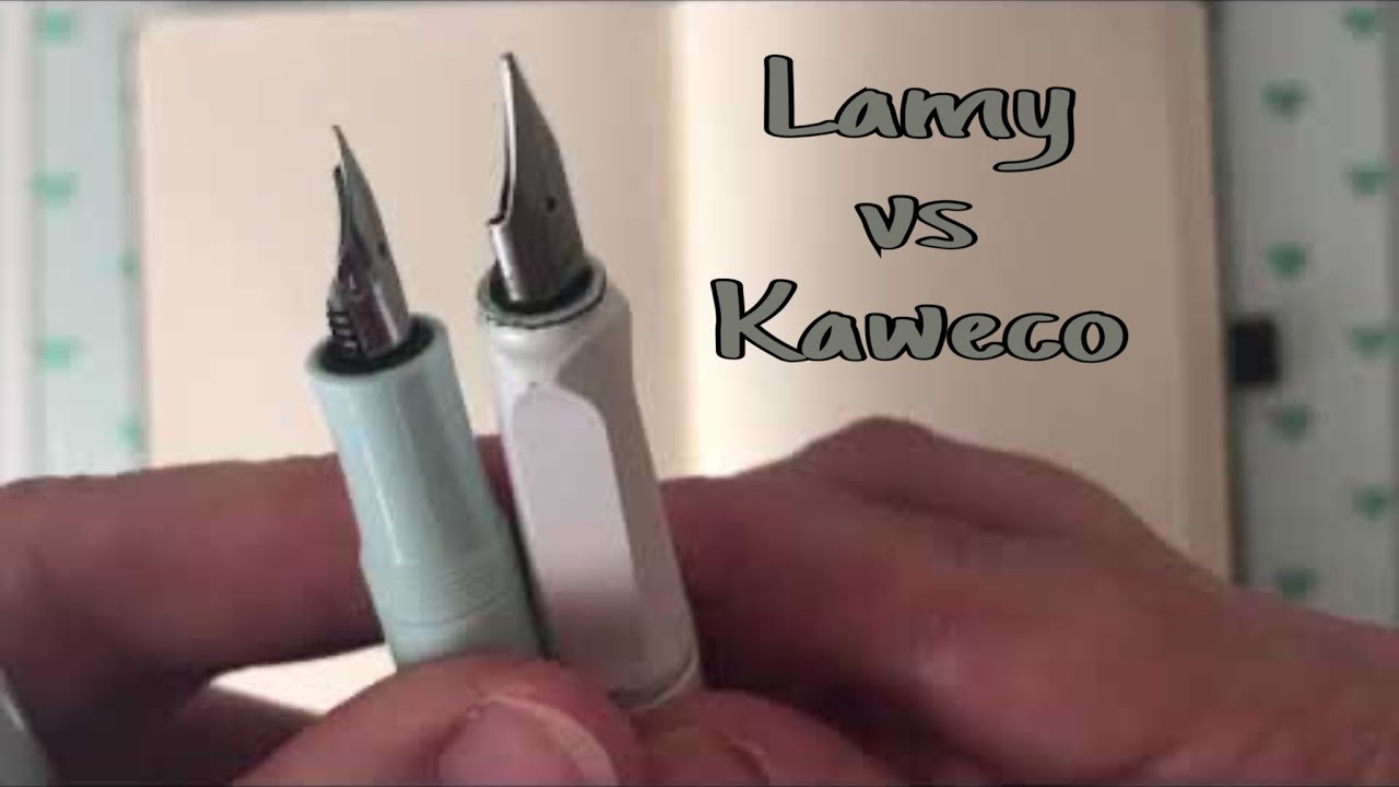 Review comparativa plumas Lamy vs Kaweco y CONSULTO SORTEO!