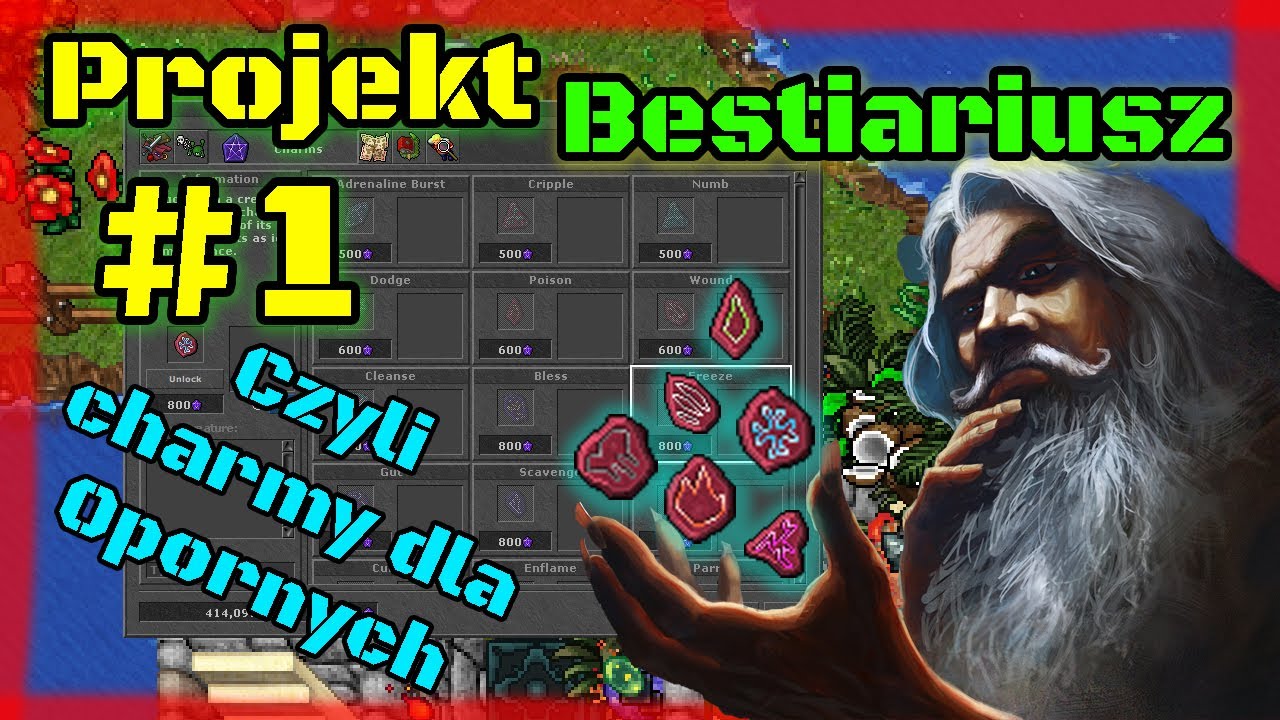 #1 Projekt Bestiariusz - Czyli charmy dla Opornych - Pierwszy Rapid