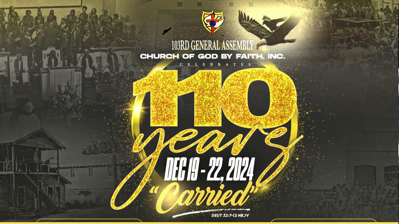 Church of God by Faith, Inc. - 103rd General Assembly - Opening Service - Ruling Elder Turner