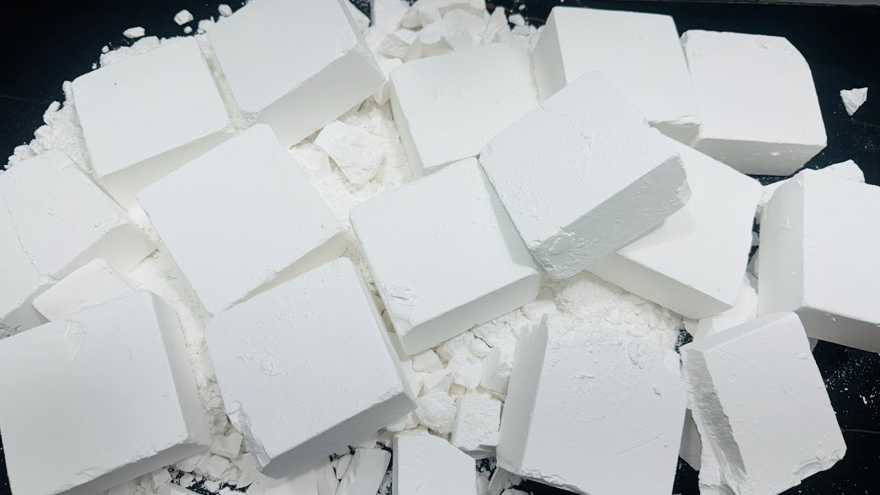 Soft Broken Fresh Gym Chalk ASMR Crush | Oddly satisfying ASMR Chalk Crush