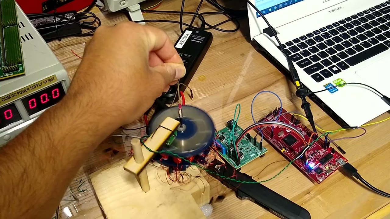 Early Testing of Limited Angle CMG with Passive Magnetic Bearings