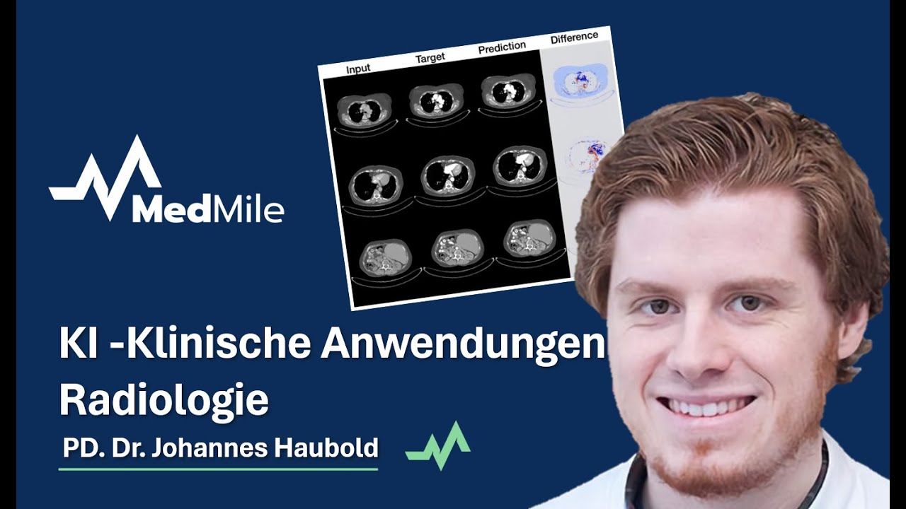 KI Medizin | Bild + Datenbearbeitung | Radiologie - PD. Dr. Johannes Haubold - MedMile Radiologie