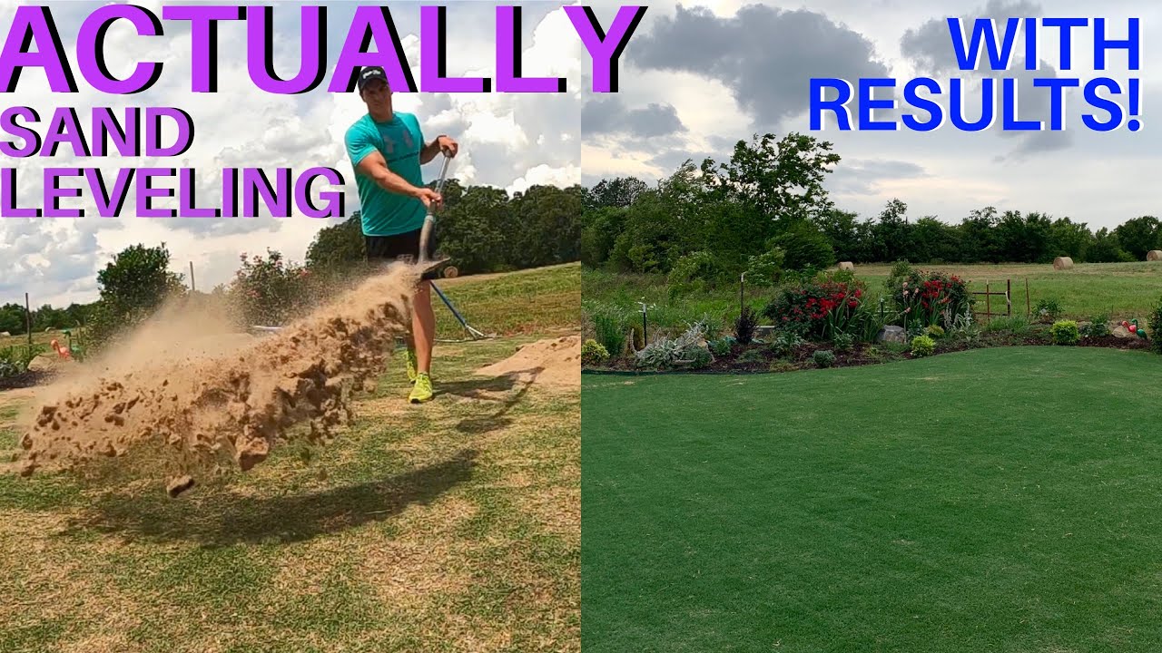GET a FLAT LAWN !!  Answering YOUR Questions About SAND LEVELING