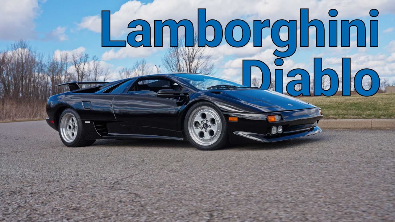 1992 Lamborghini Diablo ONLY at the Enthusiast Auction April 25-26 in Auburn Indiana