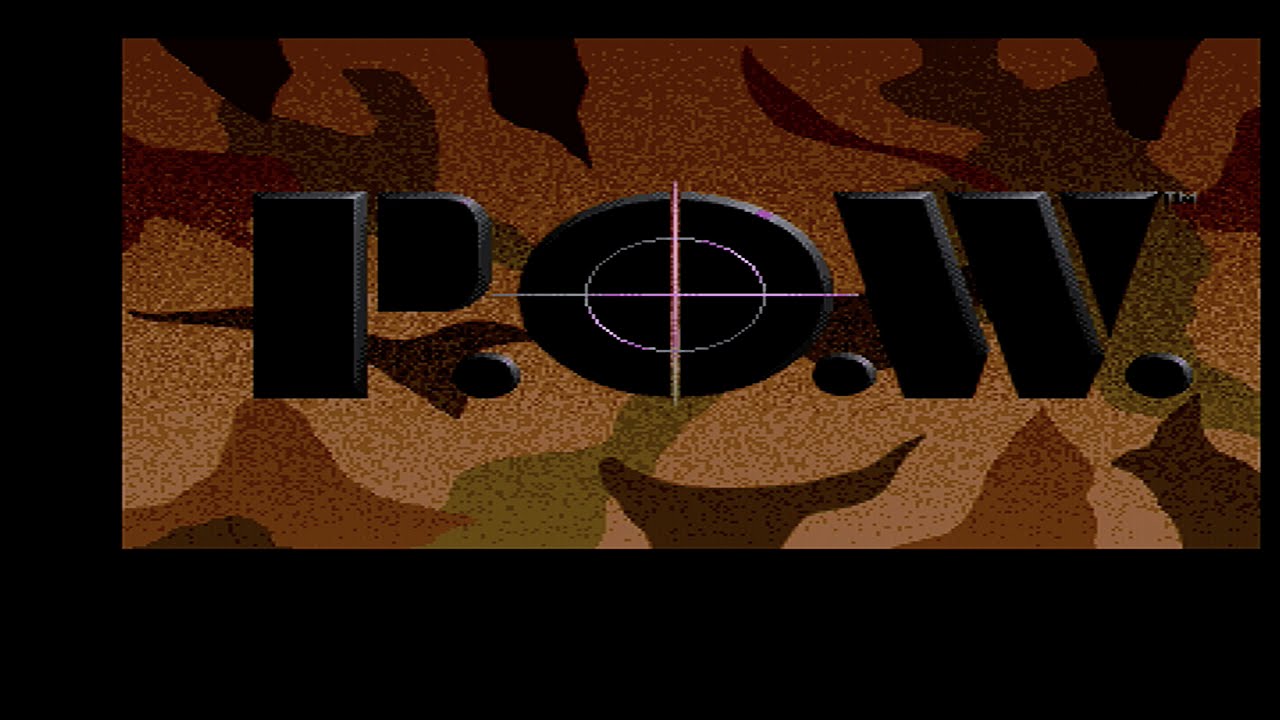 P.O.W - Amiga Gameplay - Actionware 1988