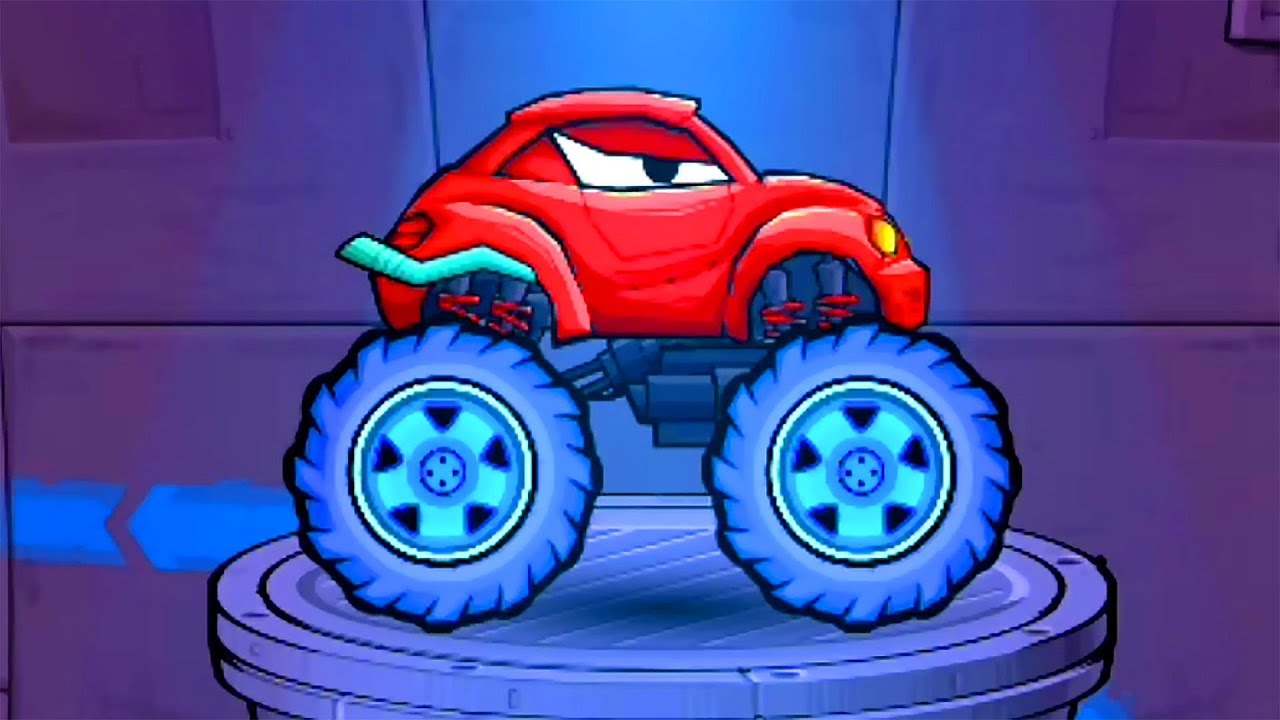 КРАСНАЯ МАШИНКА и ХИЩНЫЕ МАШИНЫ #4! Мультик по игре Car Eats Car 4 МУЛЬТИПЛЕЕР