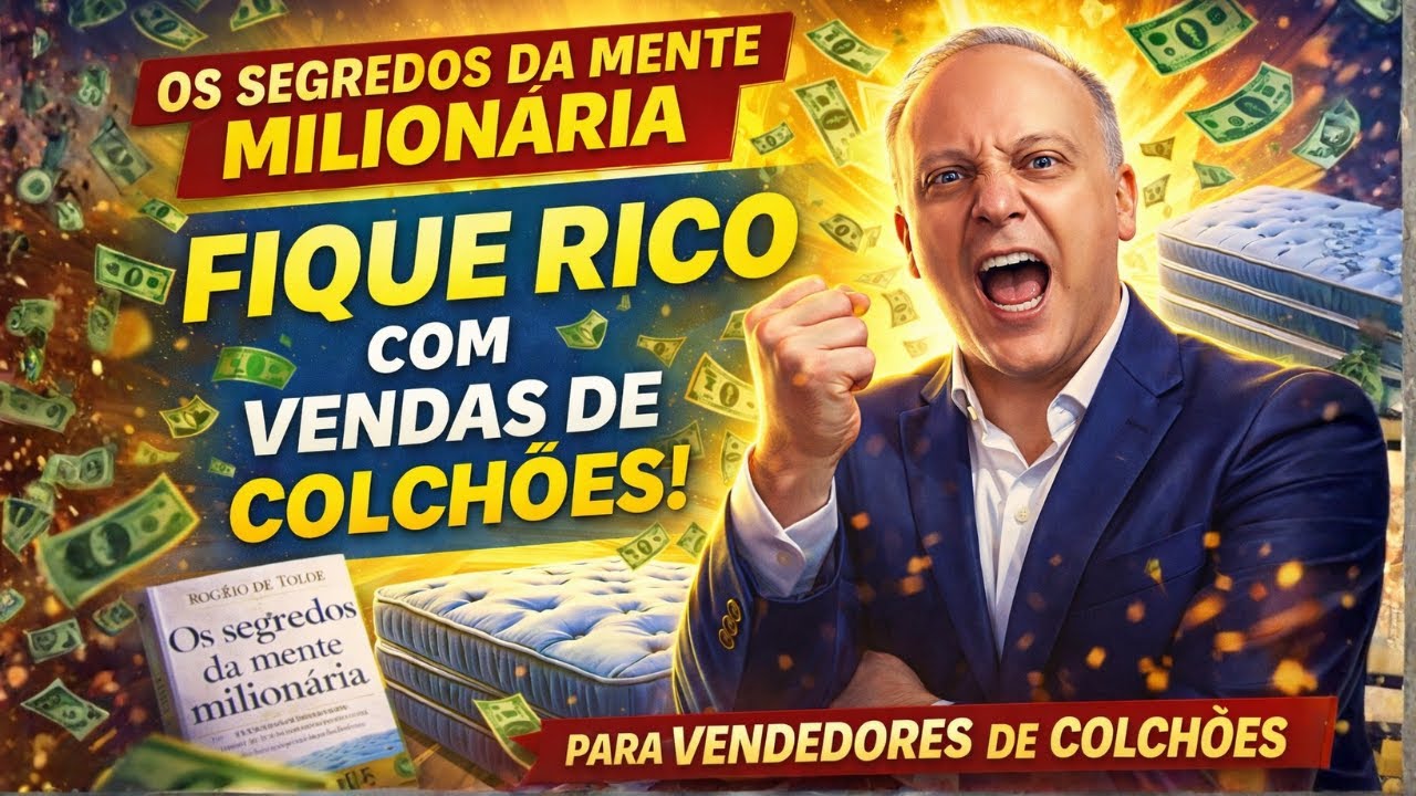 Os Segredos da Mente Milinária para Vendedores de Colchões.
