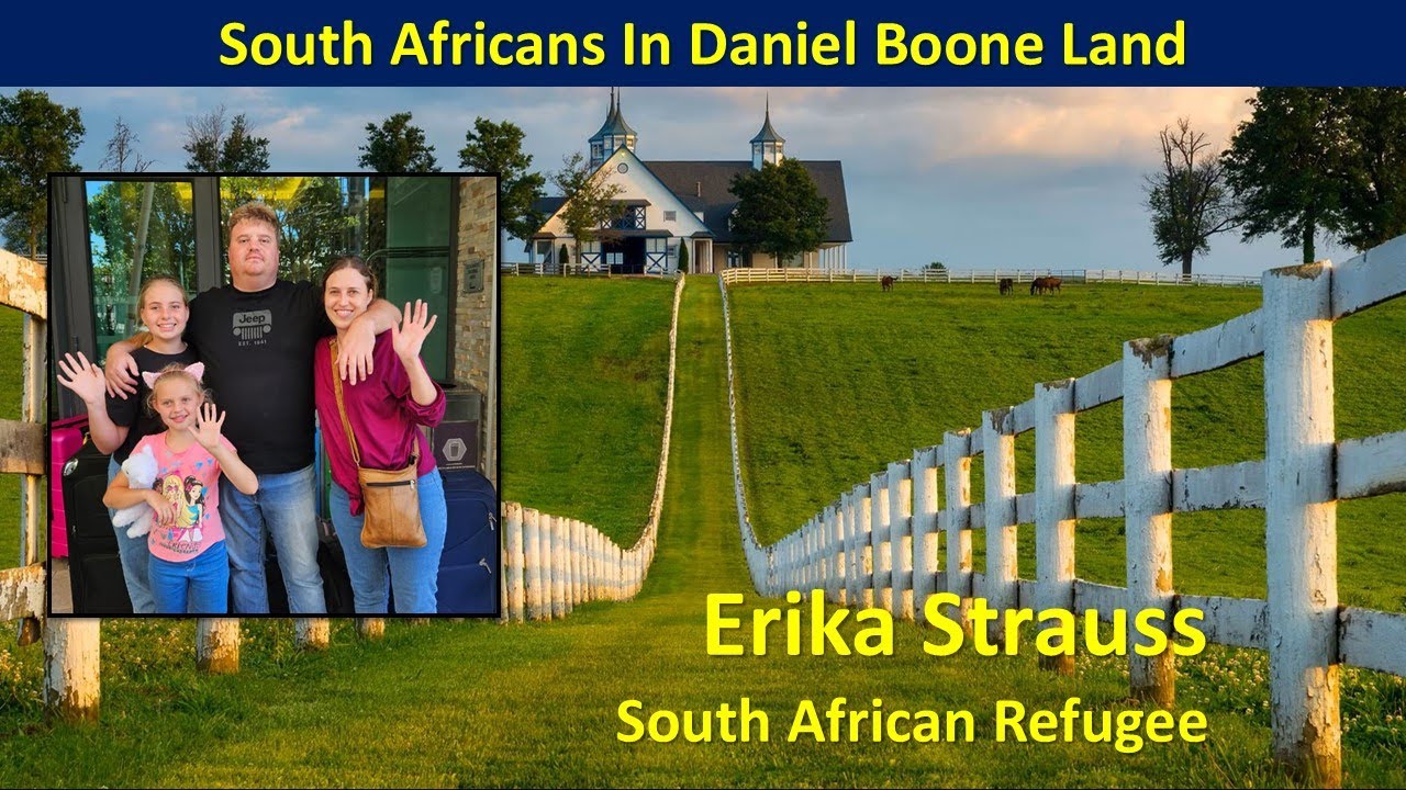 South Africans in Daniel Boone's Kentucky | Refugee Interview Erika Strauss | 25 Jan 2026