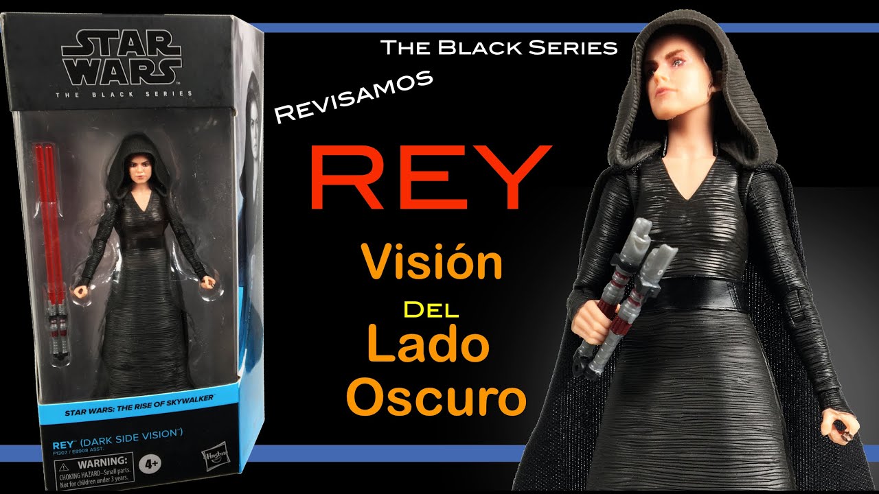 REY Visión del Lado Oscuro DARK SIDE VISION BLACK SERIES Figuras Star Wars