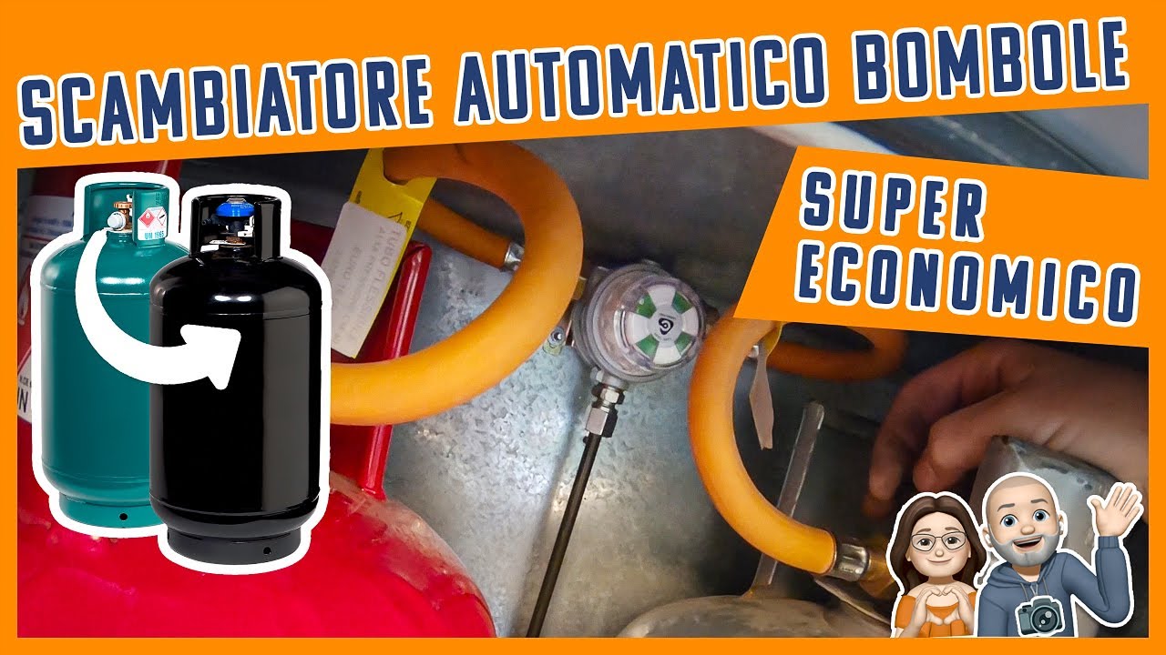 Montare lo SCAMBIATORE AUTOMATICO BOMBOLE ECONOMICO e SICURO