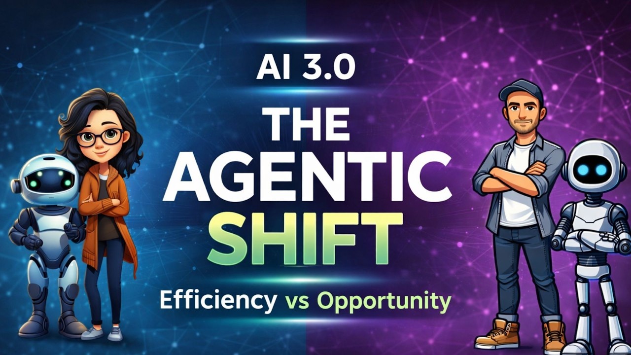 Efficiency AI vs Opportunity AI: The Agentic Shift (Video)