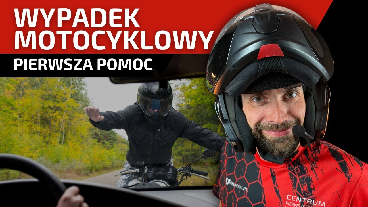 Jak udzielić Pierwszej Pomocy motocykliście po wypadku? Kompletny przewodnik | AEDMAX.PL