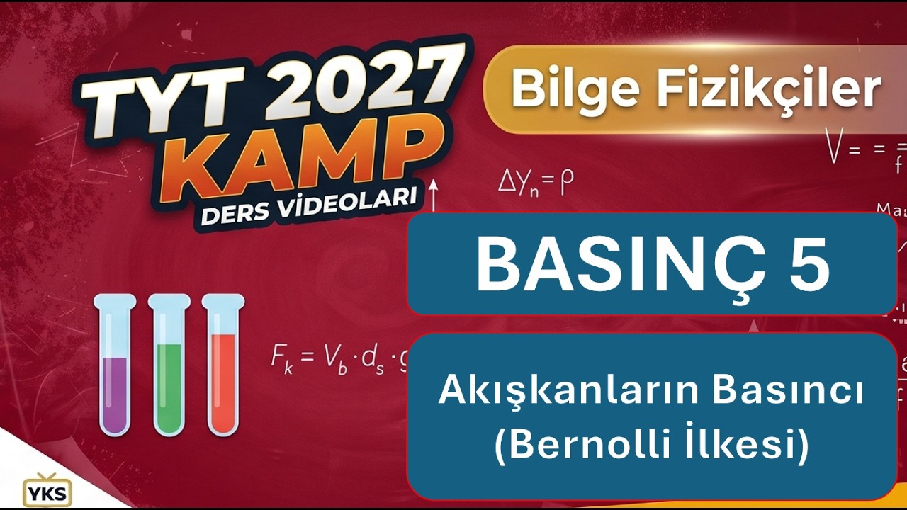 Basınç 5 (AKIŞKAN ve Açık Hava Basıncı) | TYT Kamp | PDF |