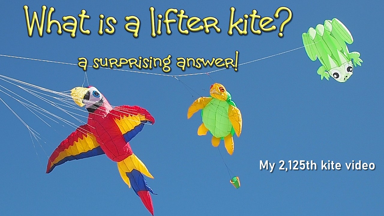 What is a lifter kite?  - a surprising answer!