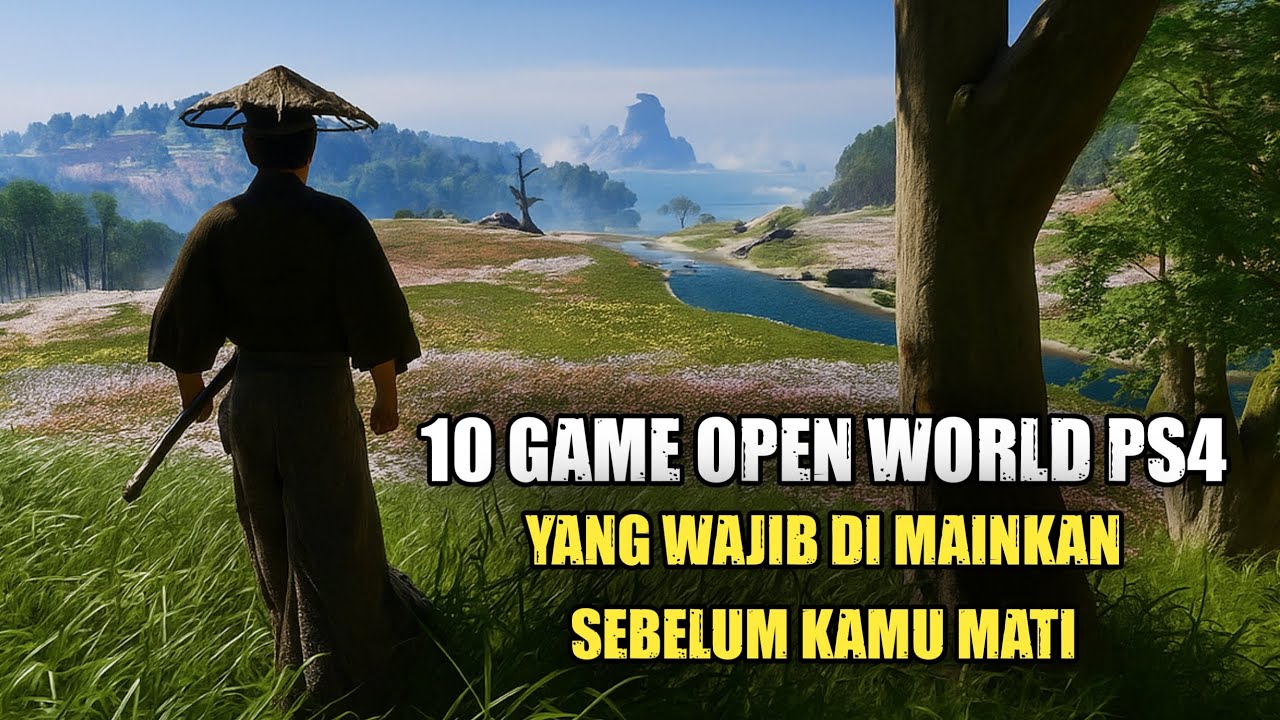 🎮 10 Game Open World PS4 Terbaik Sepanjang Masa (Wajib Dicoba!) 🌍🔥