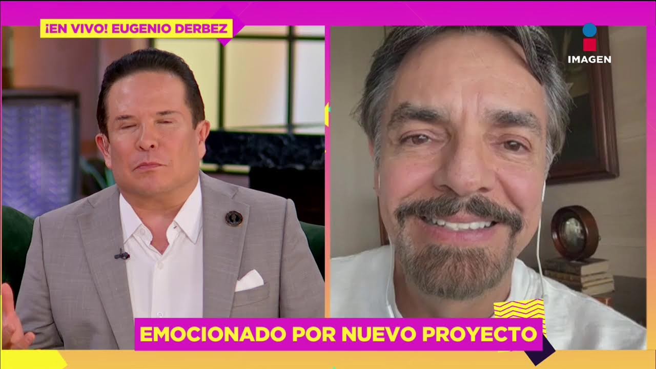 En vivo, ¡Eugenio Derbez ya se reencontró con Victoria Ruffo!