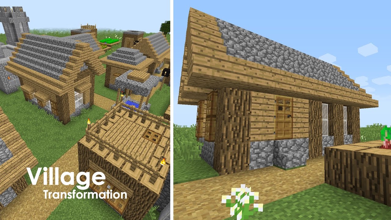 Minecraft Village Upgrade - Large House
