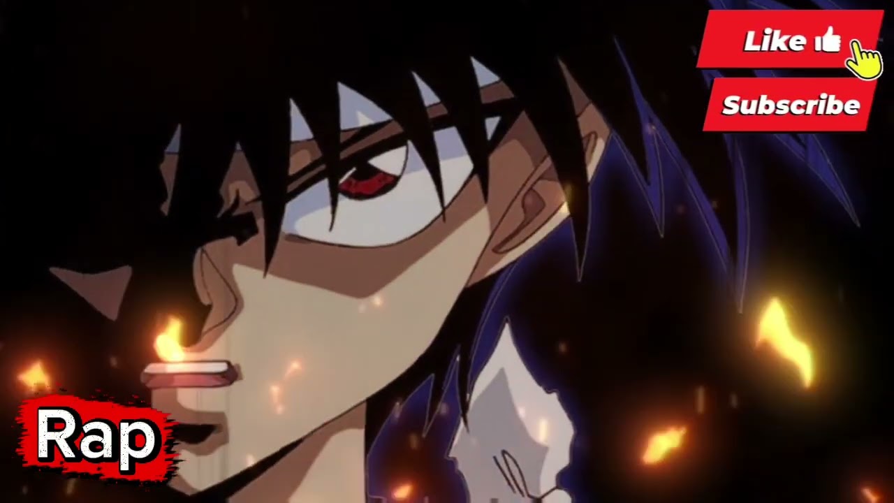 Rap do Hiei -Jaganshi( Chamas Negras) HITS NERDS #anime #otakus 
