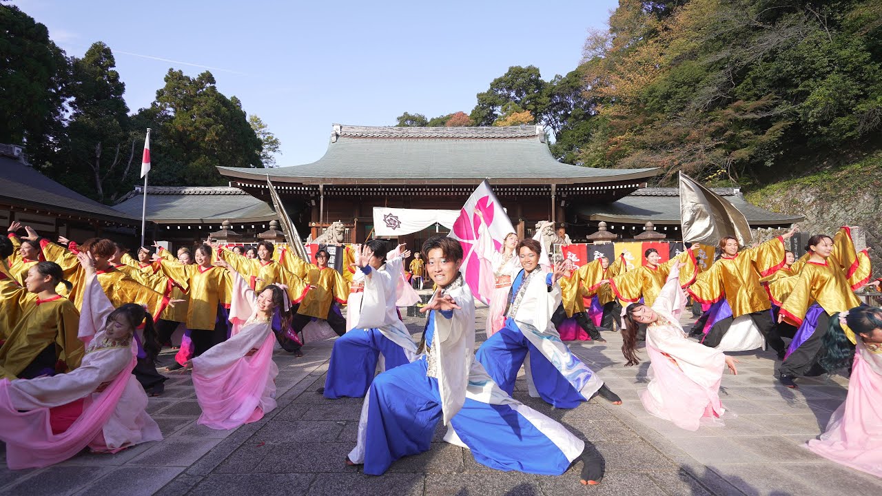 [4K] 京炎 そでふれ！彩京前線 1回目　龍馬よさこい 2025 土曜日 龍馬演舞場（京都霊山護国神社）
