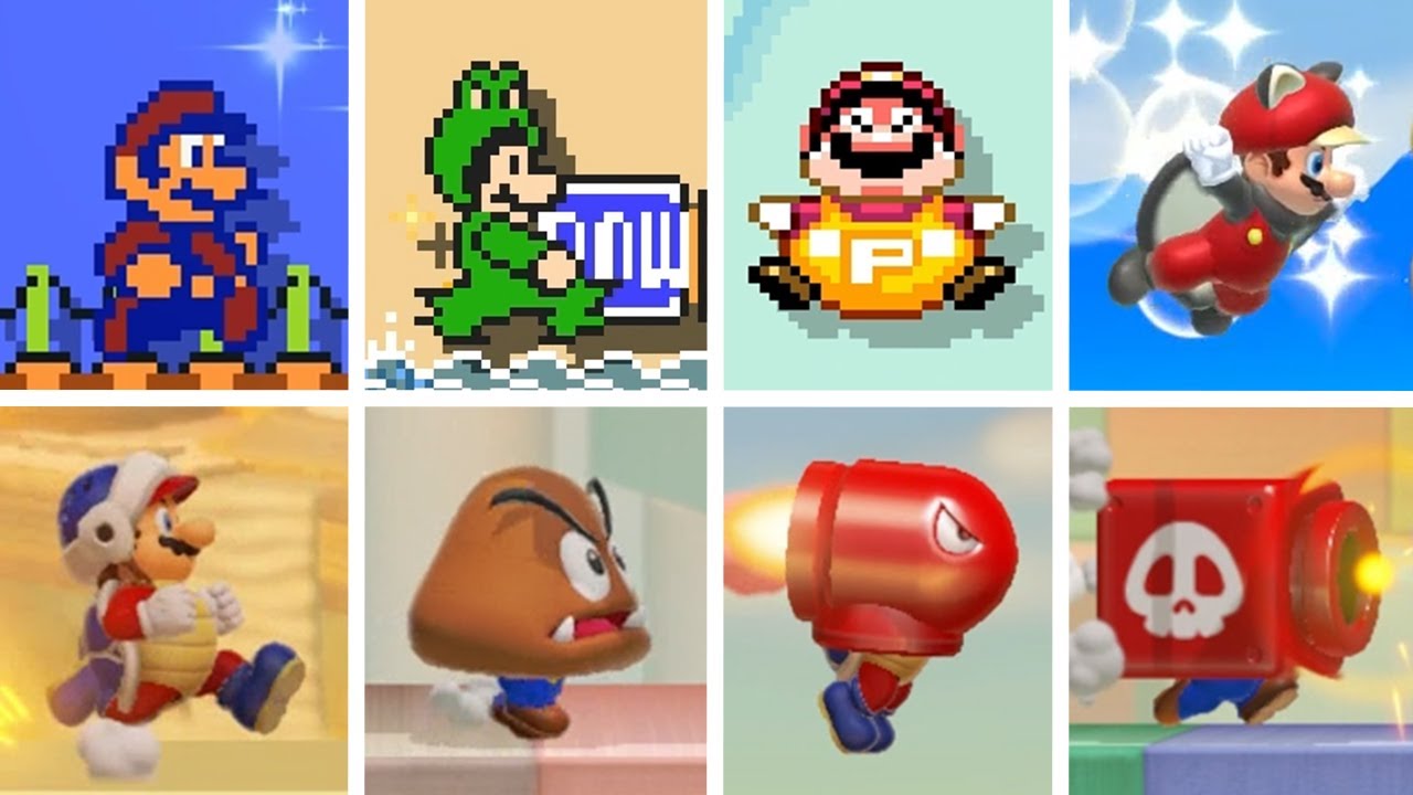 Super Mario Maker 2 - All New Mario Power-Ups
