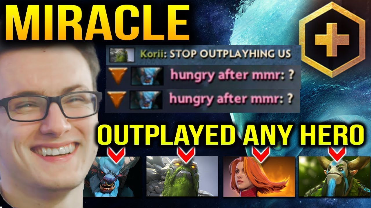 MIRACLE: How to Outplay any Hero with Morphling Dota 2 Plus 7.10
