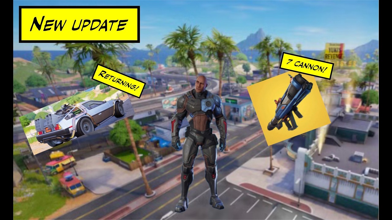 Fortnite's newest update! (The 7)