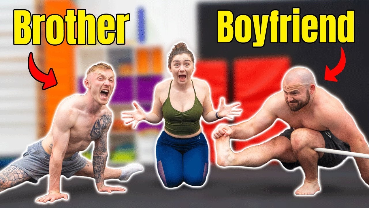 Brother VS. Boyfriend MOBILITY CHALLENGE!
