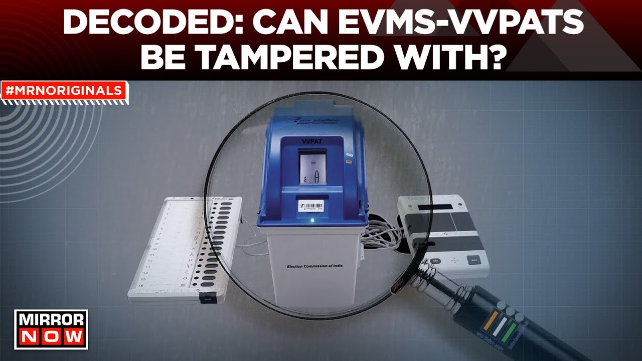 EVM VVPATs Case In Supreme Court | How Does EVM-VVPAT Work? Can It Be Tampered | Lok Sabha Elections
