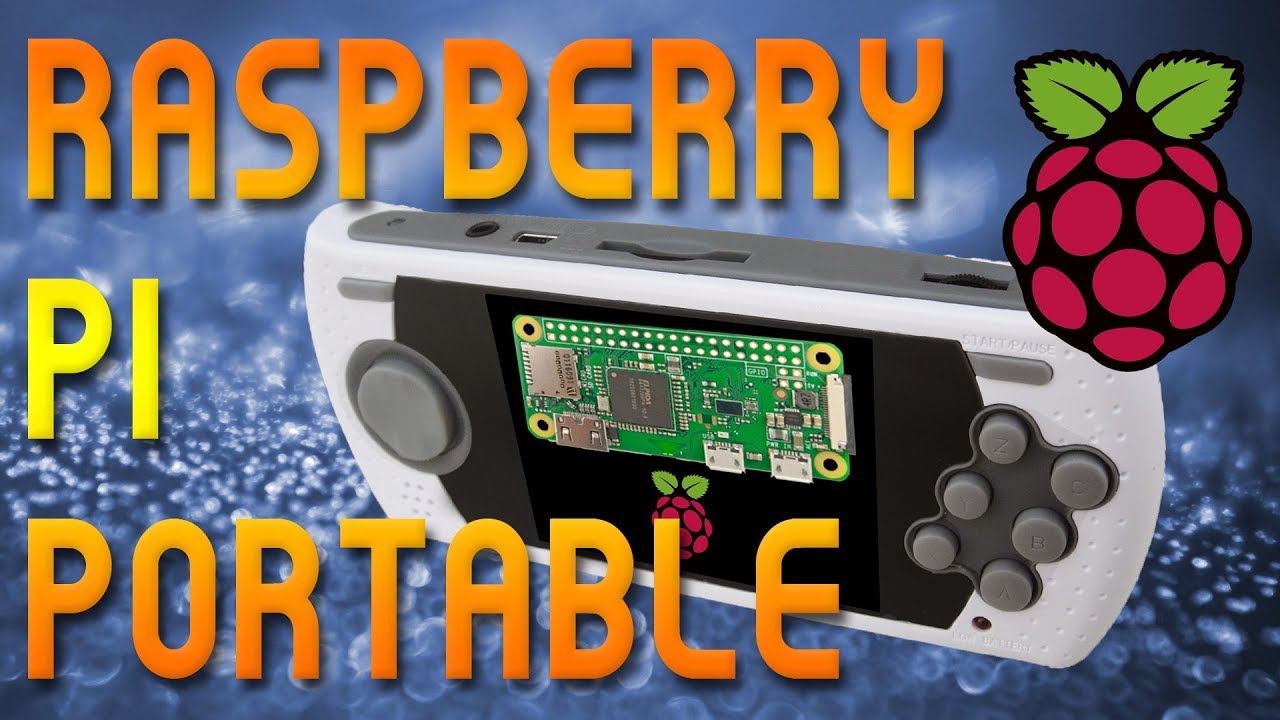 Retro Raspberry Pi Zero Portable (Thousands of games!)