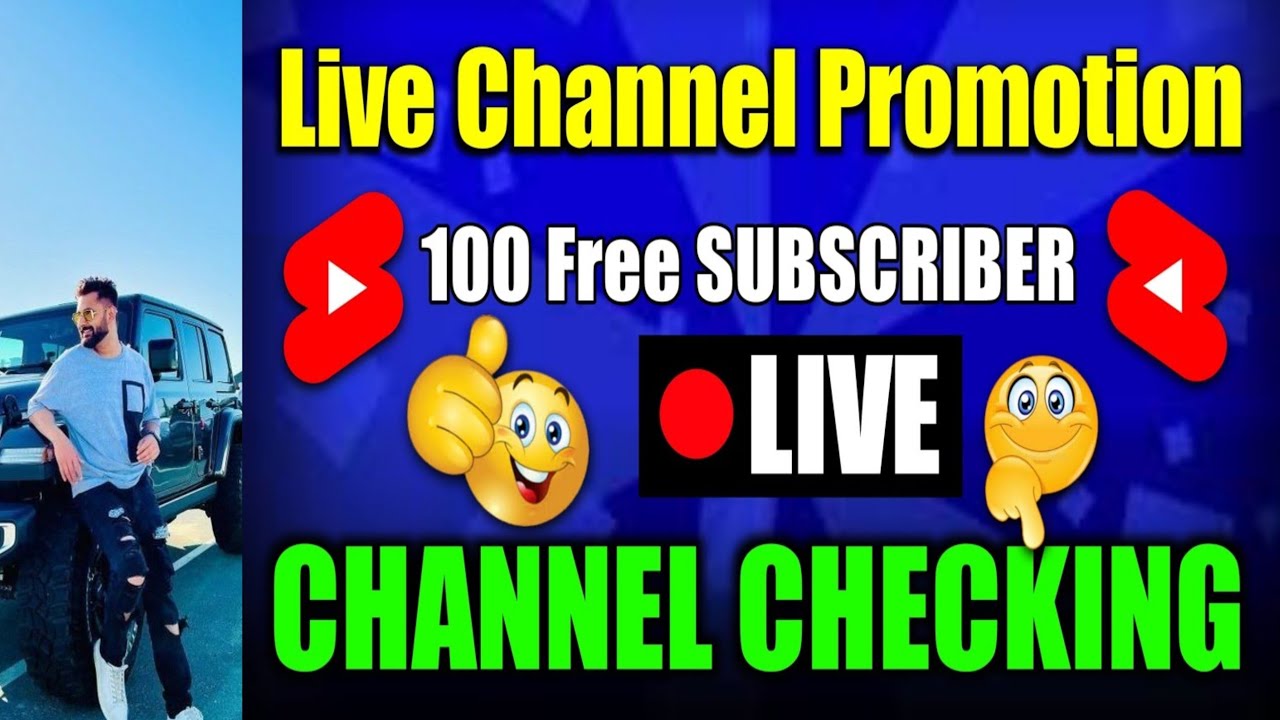 | 📢 Get Subscribe Free | 🔴 Live Channel Checking And Free Promotion 🚀 |