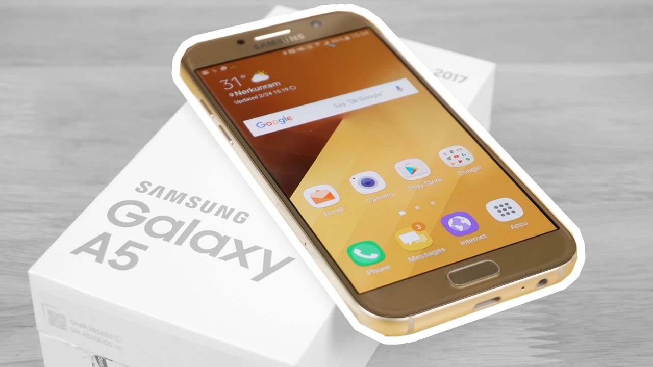 Samsung Galaxy A5 2017 - Unboxing & Hands on