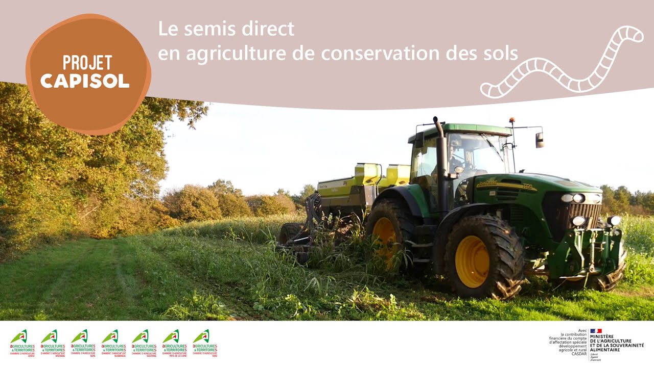 La technique du semis direct en agriculture de conservation des sols  - Projet RELEX CAPISOL