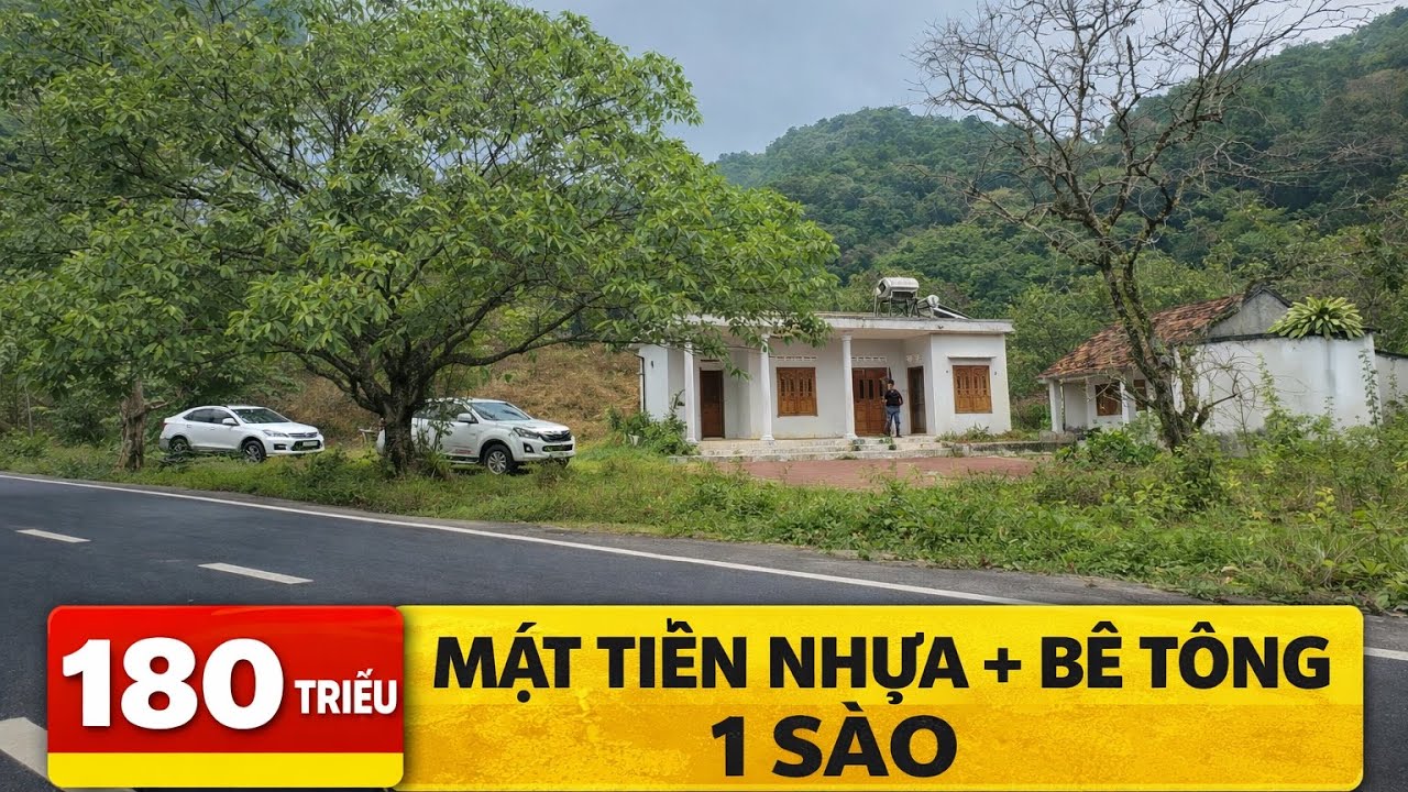 Nhà giữa 4 đồi mặt tiền nhựa giá chỉ 180 triệu 1 sào