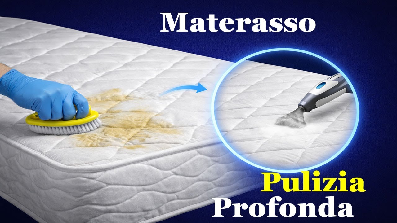 Come Smacchiare, Pulire e Igienizzare il Materasso - Pulizia Profonda