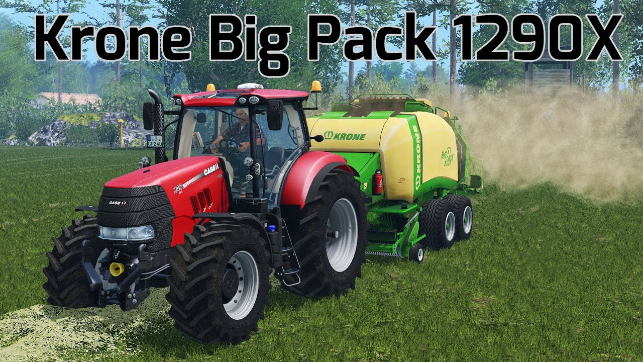 Farming Simulator 15 - Imballatura Fieno | Case Puma 240, Krone Big Pack 1290 XC