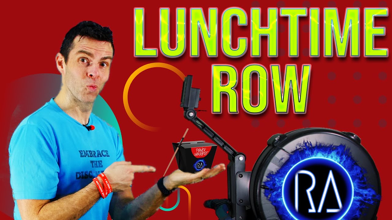 Lunchtime 25 Minute Power Rowing Workout - RowAlong