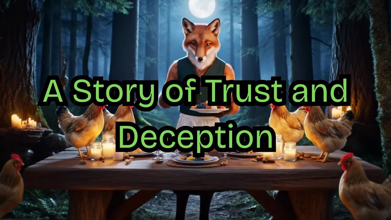 The Fox Who Smiled | A Story of Trust and Deception 🦊🐔 #beliefbreakdown #friendship