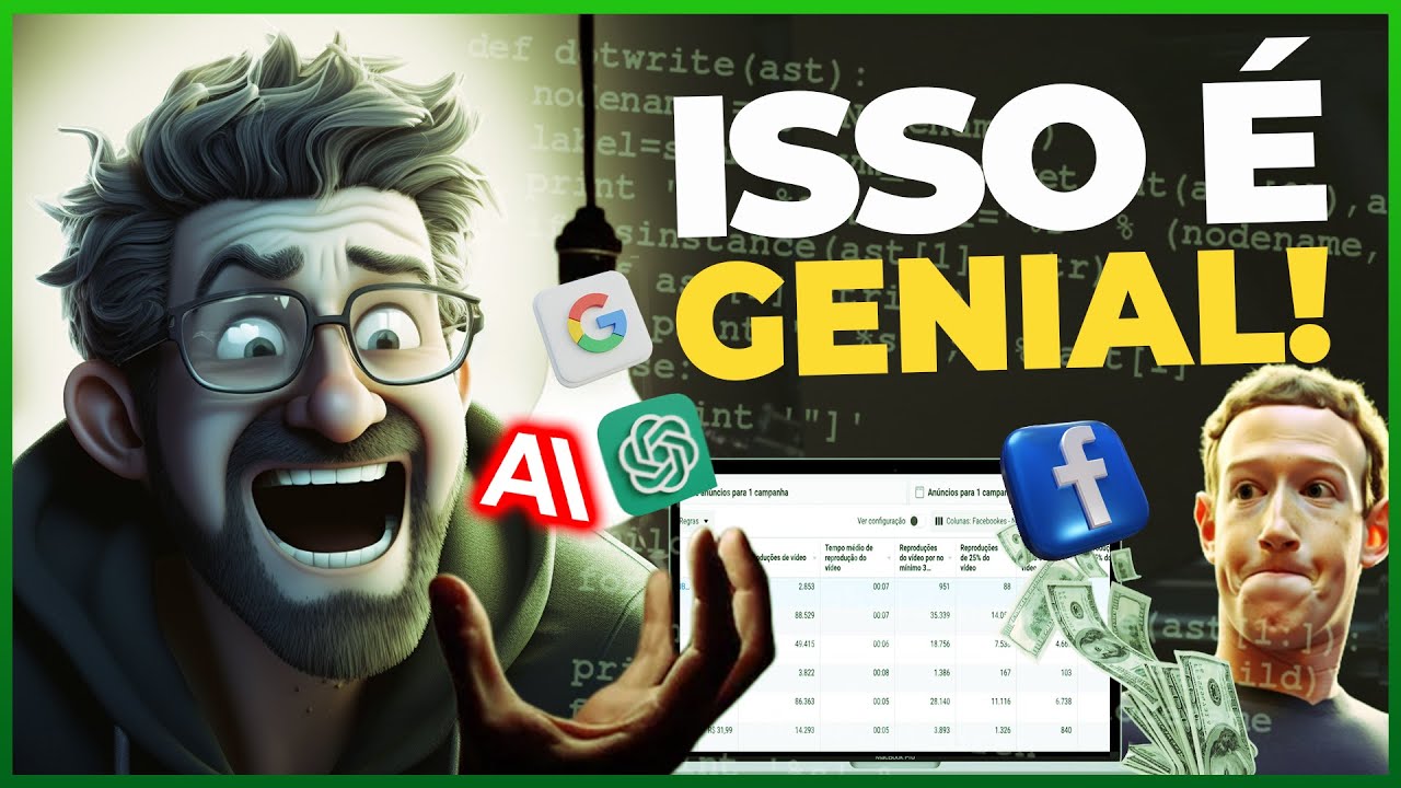 ANÁLISE DE CAMPANHAS DE TRÁFEGO COM INTELIGÊNCIA ARTIFICIAL! 🤖