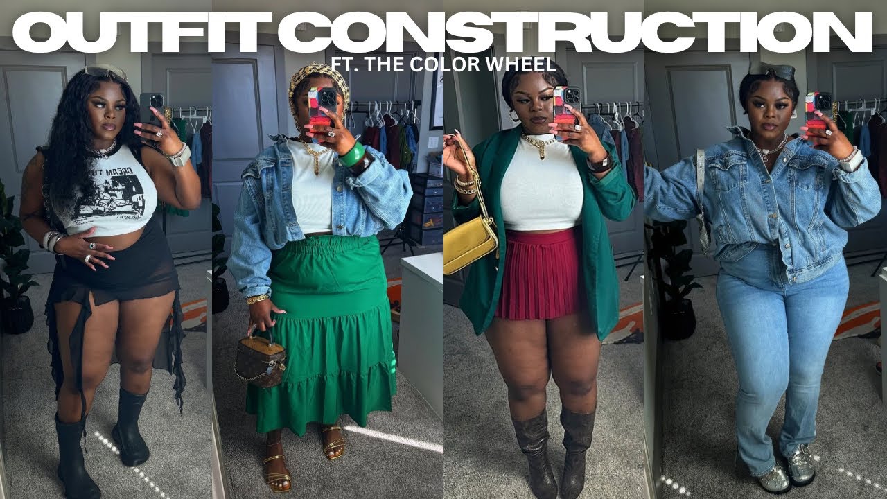 OUTFIT CONSTRUCTION EP 4 | HOW TO PUT OUTFITS TOGETHER USING THE COLOR WHEEL |  2024
