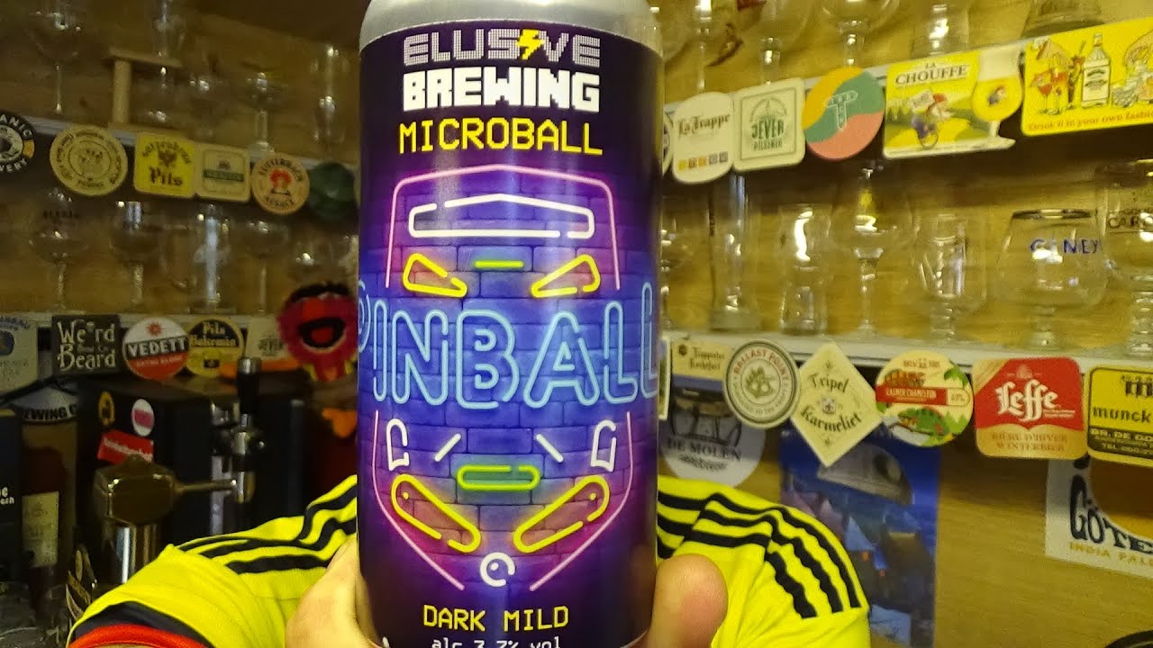 Elusive Brewing | Microball Pinball | Dark Mild