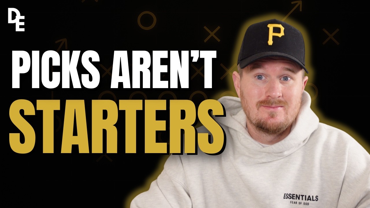 Stop Treating Dynasty Picks Like They're Guaranteed Starters