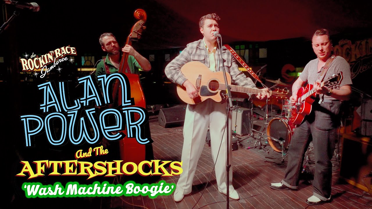 ALAN POWER & THE AFTERSHOCKS 'Washing Machine Boogie' | Live from The Rockin' Race | BOPFLIX session