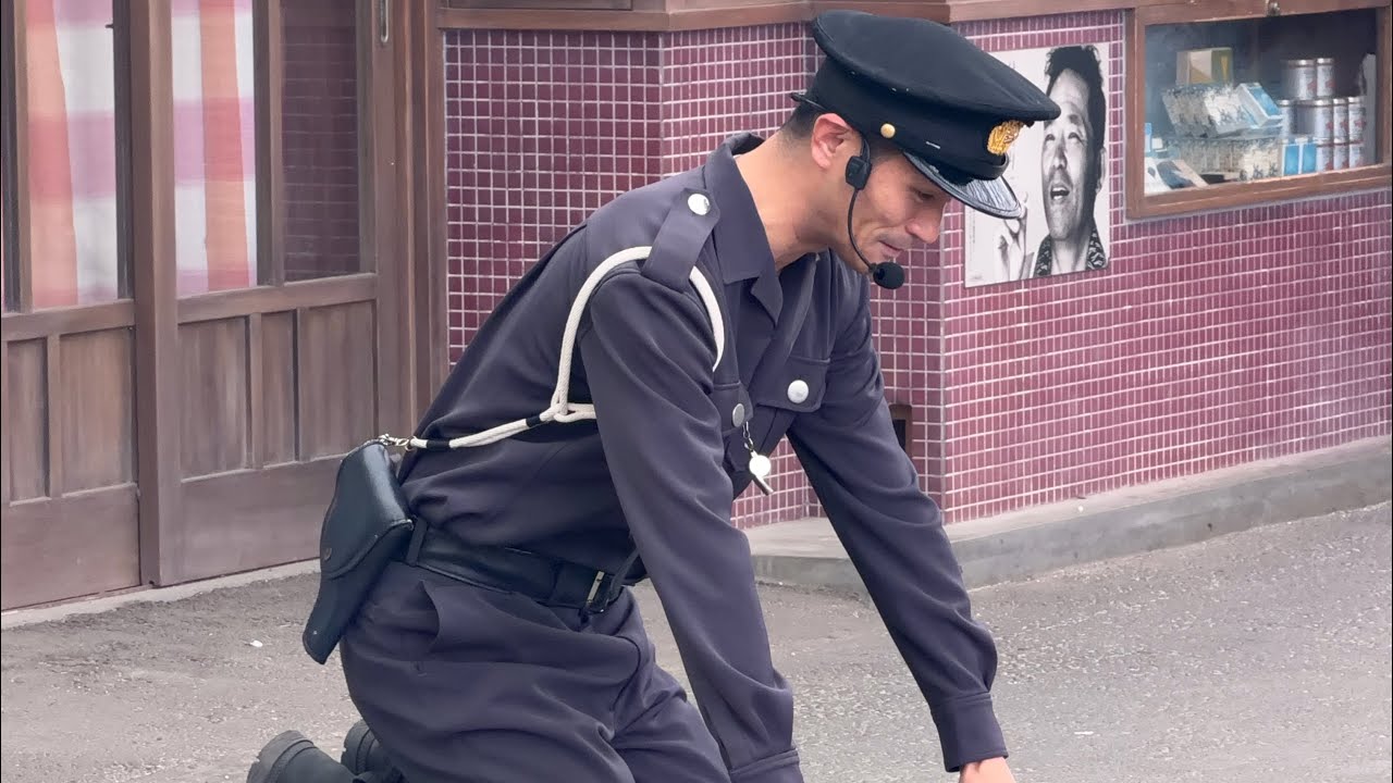 西武園ゆうえんち（2026/2/24 12:40）駐在長さんと盗人